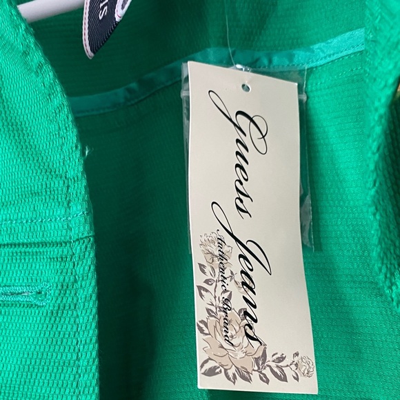 Guess Green Short Sleeve Blazer - Picture 7 of 8